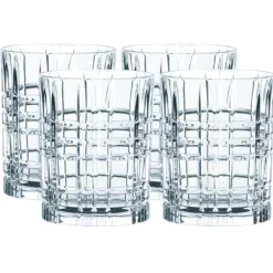 Square Whiskey Glass 35cl, 4-Pack - Nachtmann Online