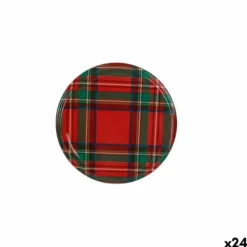 Skålelåg>Sæt af låg Sarkap Skotsk mand 6 Dele 6,6 x 0,8 cm (24 enheder)