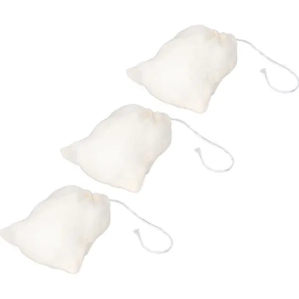 100st dragsko bomullspåsar 8cmx10cm Återanvändbart filter terester Miljövänlig tefilterpåse Hot