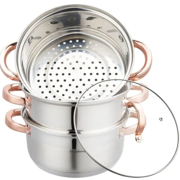 Sæt med 4 dampkoger 20 cm KLAUSBERG KB-7729