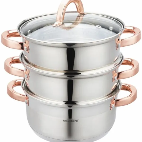 Sæt med 4 dampkoger 20 cm KLAUSBERG KB-7729