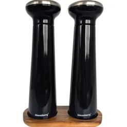 Sæt med peber- og saltkrydderimøller KLAUSBERG KB-7705 sort saltkværn Online
