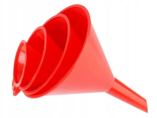 Tragte>SÆT PLASTTRAGTE 4 STK. FYLDNINGER