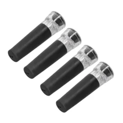 4st vakuumvinpropp Sakta ner oxidation Håll fräschhet Läcksäker Hållbar återanvändbar vinflaskpropp Sale