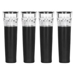 4st vakuumvinpropp Sakta ner oxidation Håll fräschhet Läcksäker Hållbar återanvändbar vinflaskpropp Sale