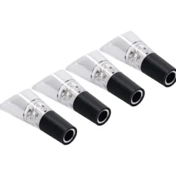 4st vinluftare hällare PC Miljövänlig karaffpipstång Tillbehör för hushållsfestSilver