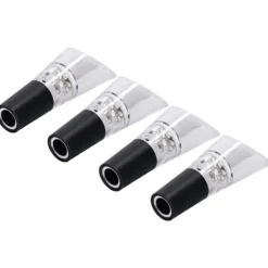 4st vinluftare hällare PC Miljövänlig karaffpipstång Tillbehör för hushållsfestSilver