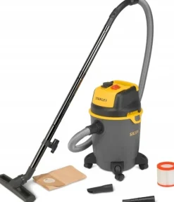 Stanley Grovstøvsugere>SXVC20PTE Industristøvsuger Sort, Gul 1200 W