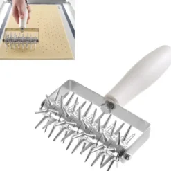 Tilbehør Til Kageruller>Stansevalse, dejprikkerulle Profi Line STÅL 140x210mm - HENDI 515143