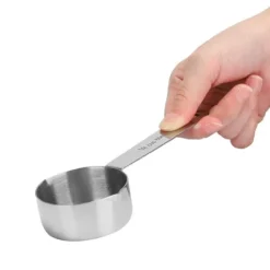 stk./sæt rustfrit stål målebægre skeer service køkken bageværktøj New