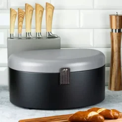 Brødkasser & Brødposer>Stålbrødspand KLAUSBERG KB-7576