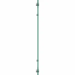 Stænkplade 80x40 cm - Hærdet glas til køkken | Farve: Hvid | Størrelse: 80x40 cm Online