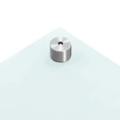 Stænkplader i 2 stk. hærdet glas 70x50 cm | Farve: Hvid Discount