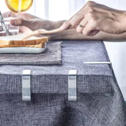 Dugklemme & -Vægte>Stofholder i rustfrit stål 8-pak