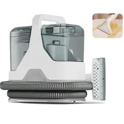 Gulv- & Tæpperengøring>Stofrenser, 3-i-1 Dybderensningssystem, Kraftig Sugeevne,HVID, EU