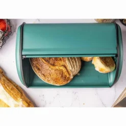 Stor stålbrødspand 44cm matgrøn KINGHOFF KH-1867 Sale