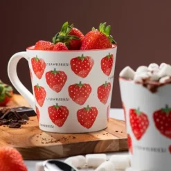 Strawberry mug 40cl - Modern House Discount