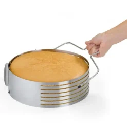 Strengkniv til kage, svampekage, stål, 33 cm Discount