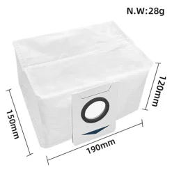 Støvposer til Ecovacs X1/X1S Pro/T10/T10S Pro/T20 Pro/T20 Max 6-pak