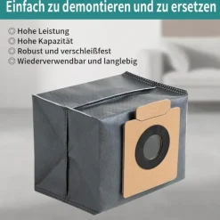 Støvsugertilbehør>Støvposer til Eufy X8 Pro/X10 Pro Omni