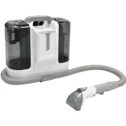 Gulv- & Tæpperengøring>Støvsuger, 6 rengøringshoveder, ledet jet suge,HVID