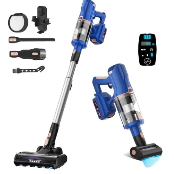 Håndstøvsugere>Støvsuger, Kraftig Sugeevne, Lang Batterilevetid,EU, Blå