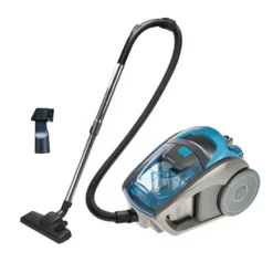 Støvsuger, Kraftig Sugeevne, Multi-Cyklon Filtrering,15000PA BLÅ