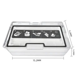 Støvsuger tilbehør støvboks til Roborock G20, S8, G10S, T7S Online
