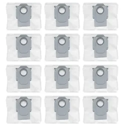 Støvsugerposer til Roborock S7 Maxv Ultra/S7 Pro Ultra/Q5/Plus/Q7/Plus/Max/Max Plus 12-pak. Discount