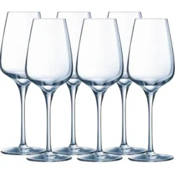 Sublym White Wine Glasses 35cl, 6-pack - Chef & Sommelier Best