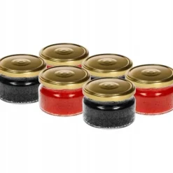 Honningkrukker>Syltetøjsglas med låg 6 stk. 200 ml