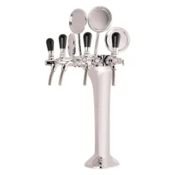 Tappetårn, krom 4-vejs, elegant, Top kvalitet! Hot