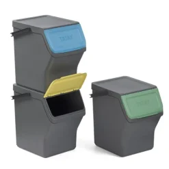 Tatay Modulære Genbrugsspande 20l 3 Enheder Clearance