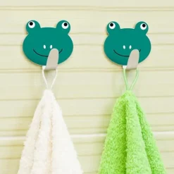 Opbevaringskroge & Hylder>Tatkraft, Frogs - Selvklæbende Knager, 2-pack