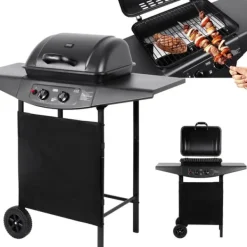 Teesa BBQ 2000 Gasgrill - 2 brændere Hot