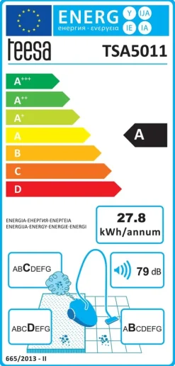 TEESA ERIS 750 posestøvsuger Outlet