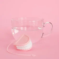 TEI INFUSER Falske tænder TIL GAVE Sjov til en kop Outlet