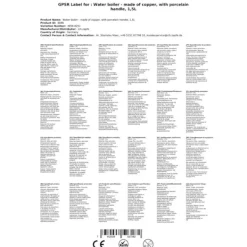 Tekedel med porcelænshåndtag Sale