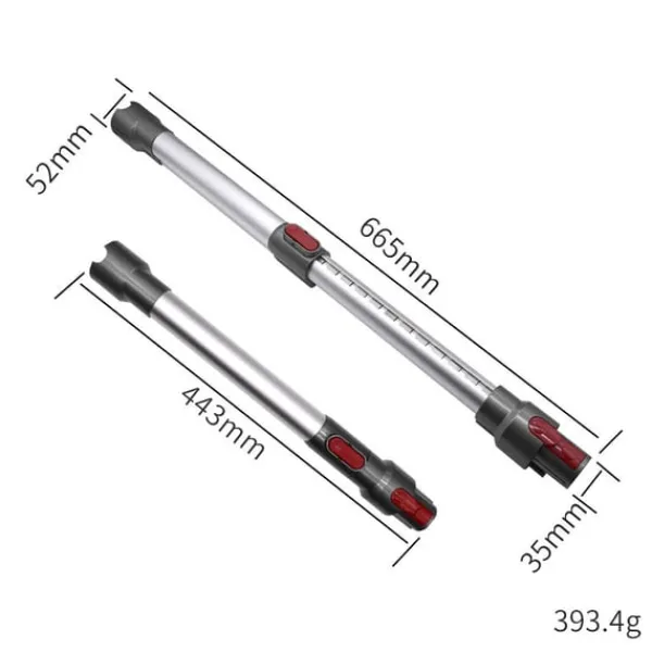 Støvsugertilbehør>Teleskopforlænger til Dyson V7 V8 V10 V11 V12 V15