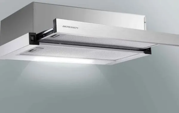 Emhætter>Teleskopisk emhætte 50 cm Inox BT-233