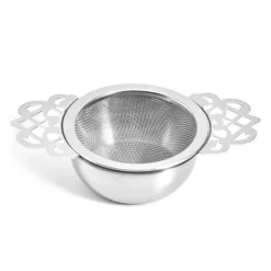 tesi med drypskål tesæt i rustfrit stål tefilter med dobbelte vingehåndtag Best