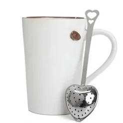 Tesil Hjerte i Rustfrit Stål Outlet