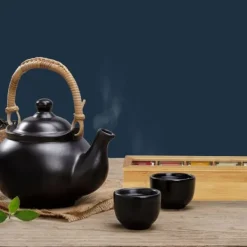 Teæske, Bambus, 9x44x9 cm, Natur Clearance