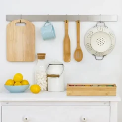 Teæske, Bambus, 9x44x9 cm, Natur Clearance