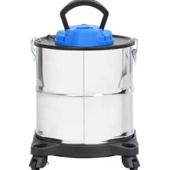 The Living Store askestøvsuger med HEPA-filter 1200 W 20 l rustfrit stål - Vand– & støvsugere Clearance