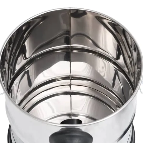 The Living Store askestøvsuger med HEPA-filter 1200 W 20 l rustfrit stål - Vand– & støvsugere Clearance