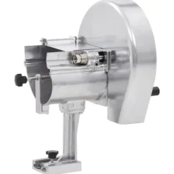 The Living Store manuel grøntsagsskærer 22 x 44,5 cm aluminium sølvfarvet - Grøntsagsskærere Outlet