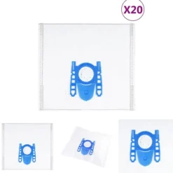 Støvsugertilbehør>The Living Store støvsugerposer 20 stk. til Bosch/Siemens DEFGH - Støvsugere – tilbehør