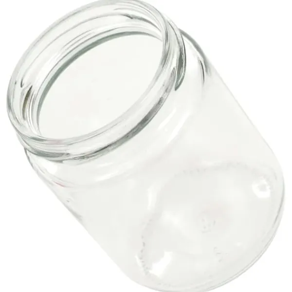 Honningkrukker>The Living Store syltetøjsglas 48 stk. med hvide og røde låg 230 ml - Honningkrukker