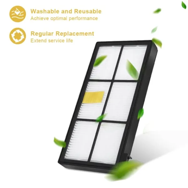 Tilbehør børster filterhjul dæk 10 dele iRobot Roomba 800/900/805/860/890/870/871/880/960/980/981/985